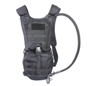 Sac d'hydratation tactique, sac à dos à eau 900D avec poche à eau de 2,5 L pour la randonnée, le vélo, la course à pied, la marche et l'escalade - Product Image 6
