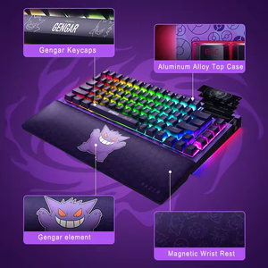Clavier mécanique sans fil Razer Gengar Edition BlackWidow V4 Pro 75% avec touches remplaçables à chaud pour les joueurs PC - Product Image 5