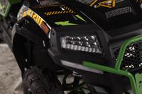 Fangpower Quad 4x2 Côté à Côté Tout-Terrain Moto à 4 Roues 250cc UTV Course Buggy des Dunes Mini Quad 250cc UTV pour Enfants
