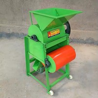 Petite machine à décortiquer les arachides au diesel, décortiqueuse d'arachides, écaleuse d'arachides, 150-200 kg/heure, décorticage d'arachides