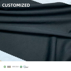 Tessuto Piqué NR Roma in Viscosa, Nylon e Spandex Certificato Oeko-Tex Standard 100 per Pantaloni - Product Image 1