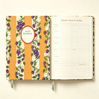 Cuaderno de Recetas de Tapa Dura A5, Diario de Cocina, Libro de Registro de Recetas Personalizado, Regalo de Cocina