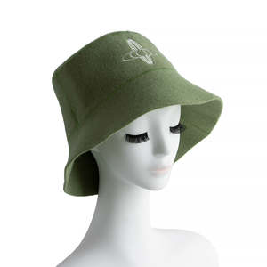 Fournisseur de chapeaux de sauna personnalisés CF, chapeau de sauna en feutre de laine écologique, chapeau de seau pour <span class=keywords><strong>spa</strong></span> et bien-être - Product Image 3