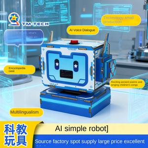 Robot di Intelligenza Artificiale AI, Giocattolo Educativo Scientifico Tecnologico, Kit Fai-da-Te in Plastica per Principianti - Product Image 5