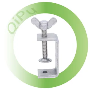 304 Stainless Steel C-Clip G-Clamp Tiger Clamp Heavy Duty Woodworking Clamp With Wide Jaw