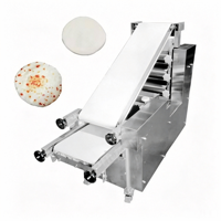Machine à pain et à pizza en acier inoxydable entièrement automatique haute capacité 1000 kg/h 220V