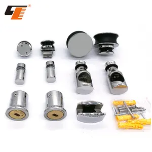 High Quality China Sliding Glass Shower Door Rollers Round Tube Fittings Sliding Door System