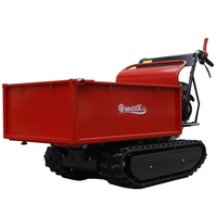 Günstiger Transport Landwirtschaft Selbstladender Mini-Raupenkipper Garten Farm 500KG Truck Mini-Dumper Elektrischer Mini-Dumper