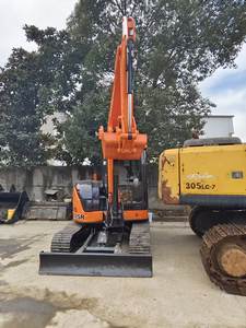 Miniexcavadora Hitachi Zaxis 55 Usada en Buen Estado, Procedente de Japón, 5.5 Toneladas, con Bomba Hidráulica PLC, Motor, Caja de Cambios y Motor en Venta - Product Image 4