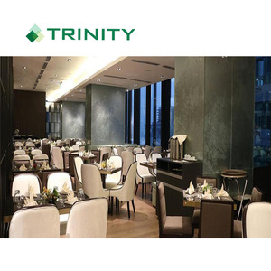 Tùy chỉnh sang trọng bằng gỗ bọc thiết kế 5 sao khách sạn nhà hàng đồ nội thất ghế và bảng để bán - Product Image 5
