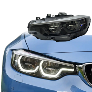 Conjunto de Faros LED F32 LCI para BMW Serie 4 M4 M3 F82 F83 |   Interruptor de Cambio de Luz Diurna (DRL) Blanco Ámbar |   De gama baja a alta - Product Image 1