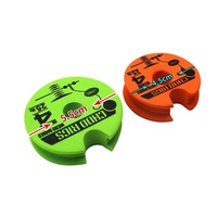 Boîte de rangement pour matériel de pêche à la carpe avec 8 emplacements pour moulinets et fermeture magnétique pour les montages Dead Leaf et les accessoires anti-retour