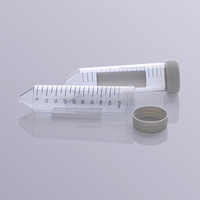 Tube à centrifuger de 50mL avec bouchon à vis à fond conique, tubes d'échantillons à bouchon gris (Biosharp)