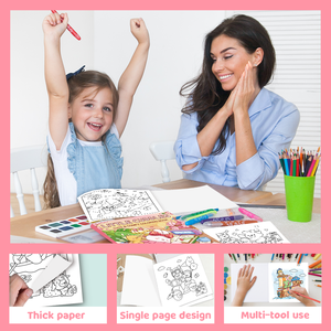 Vente en gros de livres de coloriage super mignons pour enfants, adultes et adolescents avec des designs adorables pour la relaxation - Product Image 3