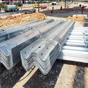 Highway Steel Guardrail W-beam Model EN 1317/AASHTO M180 Certified Crash Barrier H1W2 Protection Rating Chinese Manufacturer - Product Image 4