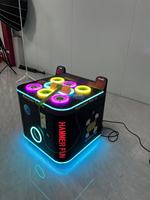 Machine d'arcade pour enfants, jeu de frappe au marteau à monnayeur, avec lumières LED colorées, équipement de jeu pour l'amusement intérieur des enfants