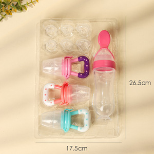 Ensemble d'<span class=keywords><strong>alimentation</strong></span> pour <span class=keywords><strong>bébé</strong></span> avec sucette et plateau, en silicone sans BPA, pour les bébés de 0 à 12 <span class=keywords><strong>mois</strong></span> - Product Image 6