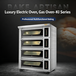 Nuevos Hornos de Gas de Lujo Serie KI, Portátiles, con Control Digital, Multifunción, Fáciles de Operar, Uso Comercial, 220V/380V, Horneado de Doble Capa - Product Image 1
