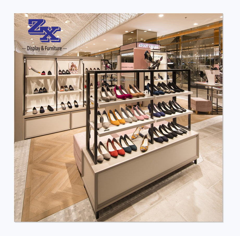 Ladies Footwear Display Footwear Shop Decoration Modern Shoes