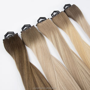 Estensioni di Capelli Umani Genius <span class=keywords><strong>Weft</strong></span> All'Ingrosso, Super Double Drawn, Capelli Vergini Cinesi da Singolo Donatore, Allineati alla Cuticola - Product Image 5