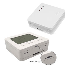 ワイヤレスTuyaスマートWiFiサーモスタット電気給湯用モダンAlexa Google互換<span class=keywords><strong>5</strong></span> + 2プログラマブルスマートホーム温度 - Product Image 3