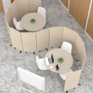 <strong>Modern</strong> 100% Recycled Polyester PET Felt Acoustic Office Partition Panels Polyester Acoustic Screen <strong>Room</strong> <strong>Divider</strong> for Office - Product Image 1