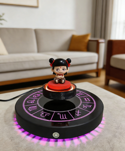 แท่นโชว์สัญลักษณ์รูปดาวพร้อมไฟหลากสีแบบลอยแม่เหล็ก HCNT หมุนได้ 360 องศา รองรับน้ำหนัก 300-350 กรัม - Product Image 3