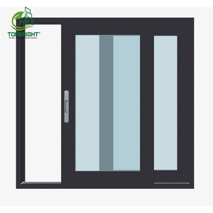 Tùy chỉnh hiện đại nhà đôi kính cử<span class=keywords><strong>a</strong></span> sổ trượt cách âm tác động bão hợp kim mô hình nhôm ngang mở louver - Product Image 4