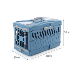 Caisse pour chien portable de haute qualité pliable forte caisse pour animaux de compagnie boîte pour chien en plastique à l'extérieur - Product Image 3