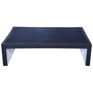 Máy Lắp Ráp Có Thể Gập Lại Bụi Bảo Vệ Bìa Đen Linh Hoạt <span class=keywords><strong>Accordion</strong></span> Bụi Che Cho Máy - Product Image 3