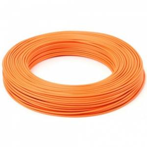 Câble électrique monoconducteur Fs17 1,5 mm en cuivre isolé PVC 450/750V, bobine orange 100m, usage industriel - Product Image 3