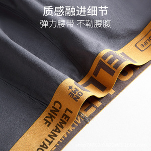<span class=keywords><strong>Hello</strong></span> Sous-vêtements pour hommes Boxers respirants sans couture Head Youth Four Corners Spot Wholesale - Product Image 3