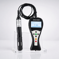 Alat Uji Air Portabel Multi Parameter DO PH Suhu dengan Fungsi Pencatatan Data dan Output RS485