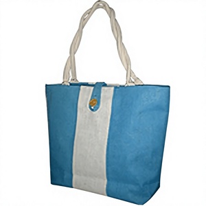 Bolso Clutch de Yute Ecológico de Diseño para Mujer, Estilo Boho de Verano, Patrón Geométrico, Cierre de Botón, Forro de Algodón, Capacidad Media - Product Image 1