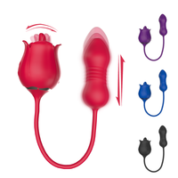 S-HANDE Rosen-Saugvibrator G-Punkt Klitoris-Stimulator Vibrator für Frauen Brustwarzen-Massagegerät Masturbations-Sexspielzeug für Frauen