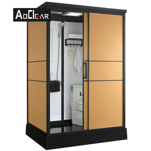 Offre Spéciale préfabriqué tous dans une salle de bains unité coulissante porte en verre tout en un salle de bains cabine pod pour la <span class=keywords><strong>maison</strong></span> et hôtel - Product Image 4