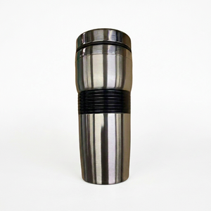 Stainless Steel Tumbler Double Wall Vacuum Insulated Leak-Proof Eco-Friendly <b>Large</b> Capacity with Silicone Sleeve for Travel - Product Image 1