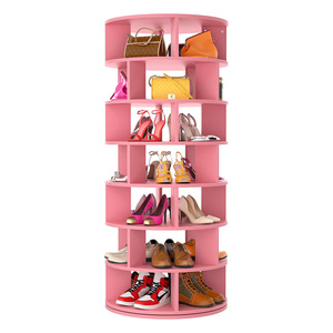 Ou Shumei 360 Degree Rotating Shoe <b>Rack</b> Multi Story Freestanding Space Saving Storage For Home Entrance - Product Image 3