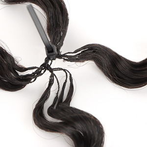 OrientFashion fabrica <span class=keywords><strong>estenciones</strong></span> humanas Remy plumas extensión del cabello crochet 100 plumas humanas punta extensión del cabello - Product Image 2