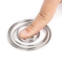 Bille mélangeuse en acier inoxydable SUS304, boule à ressort pour shaker de protéines