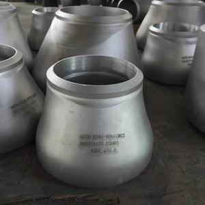 Reductor Concéntrico Sanitario de 2 1/2 Pulgadas, Extremo Recto, Largo 159*76 mm, Sch Xxs, 90 Grados - Product Image 1