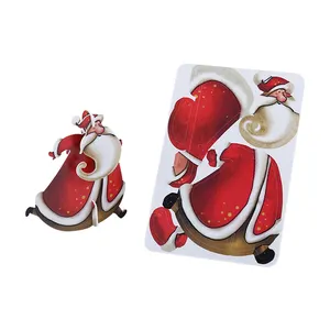 Promozionale di natale regalo fai da te giocattoli di puzzle assemblare 3D puzzle di puzzle