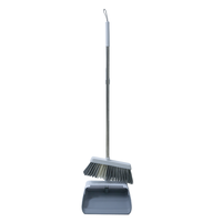 Ensemble de balais de poubelle en plastique pour la maison avec pelle à poussière et pelle à ordures pour le nettoyage NO.7711