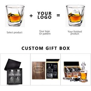 Verre à whisky en cristal de tulipe moderne EIPP à succès, 200 ml/150 ml, emballage personnalisé, logo personnalisé pour les fêtes, <span class=keywords><strong>la</strong></span> famille - Product Image 6