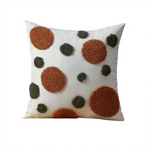 Tufted Cotton <b>Cushion</b> Cover Living Room Home Decor Customize With Custom Design Boho Pillow Eco-Friendly Custom OEM Wholesale - Product Image 1