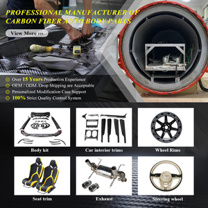 Kit Carrozzeria Larga Stile Rocket900 in Fibra di Carbonio Parziale con Paraurti Anteriore e Spoiler Posteriore per <span class=keywords><strong>Mercedes</strong></span> Benz AMG <span class=keywords><strong>GT</strong></span> GT50 GT53 GT63 GT43 - Product Image 2