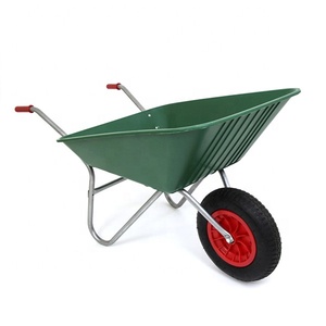 80L גדול פלסטיק חדש OEM פלסטיק מגש גלגל בארו - Product Image 2