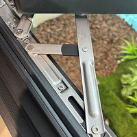 Ventana de impacto NFRC Hurricane, ahorro de energía, vidrio Low E, rotura térmica, ventanas y puertas de aluminio abatibles para casa