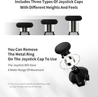 GuliKit 720 °   Kit de joystick magnétique TMR à tension réglable pour manette PS5/PS5 Edge, module de capteur anti-dérive, stick analogique