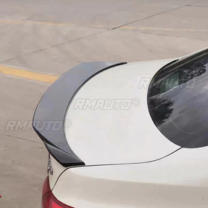 Alerón Trasero para Toyota Corolla 2007 08 09 10 11 12 13, Alerón para Maletero, ABS, Negro, Carbono, Accesorios de Tuning Exterior - Product Image 5
